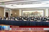 【直通全國兩會】青海代表團舉行全體會議 審議各項決議草案